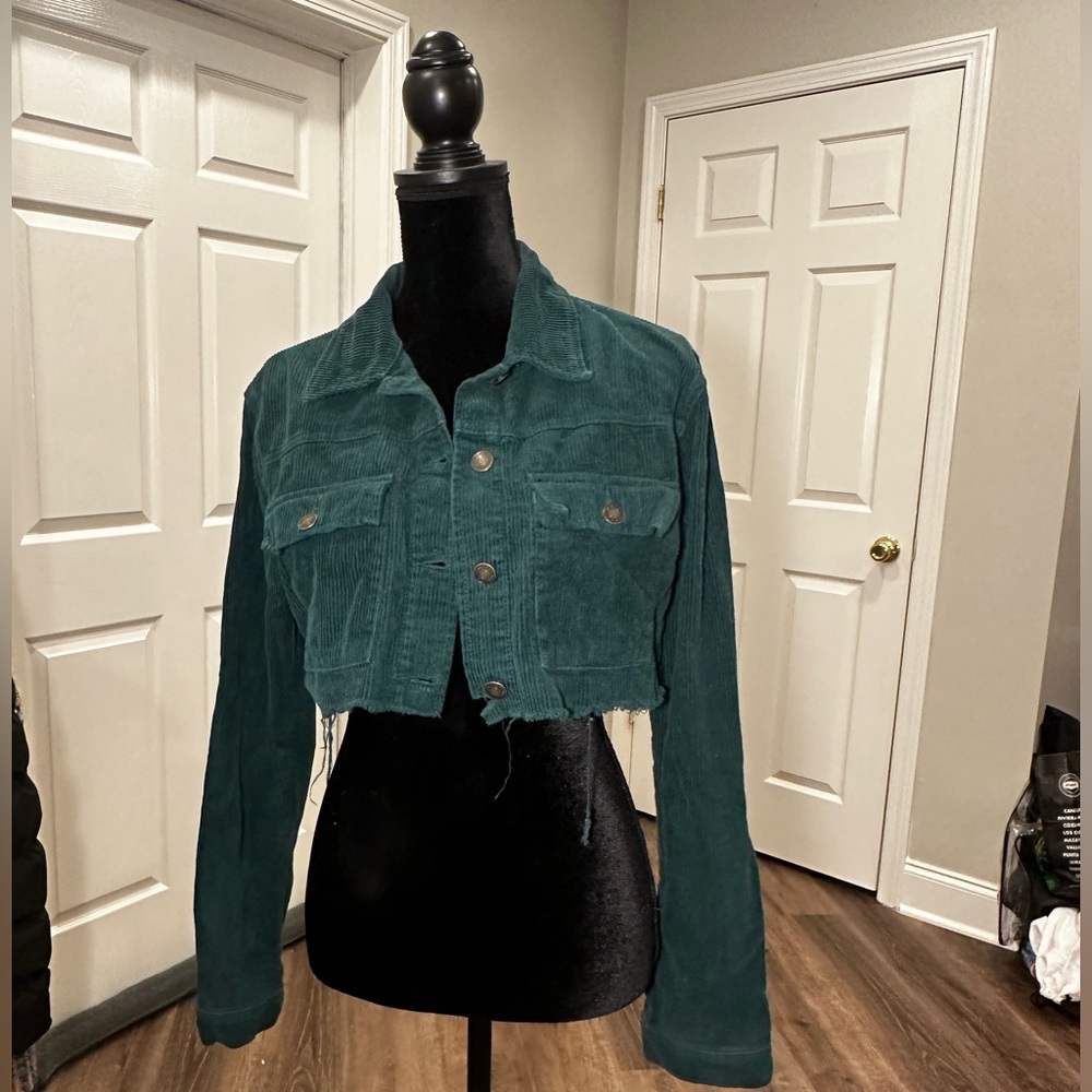 Corduroy Cropper Jacket